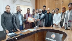 চুয়াডাঙ্গা-১ আসনে বিএনপির শরীফুজ্জামানের পক্ষে মনোনয়নপত্র উত্তোলন