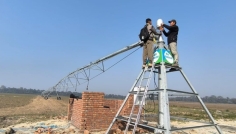 ঈশ্বরদীতে সেন্ট্রাল পিভটের ইরিগেশন সিস্টেমের যাত্রা শুরু