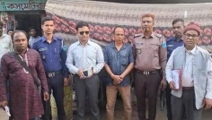 স্বাস্থ্যবিধি না মানায় পাংশায় ২ ব্যবসায়ীর দণ্ড