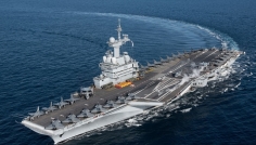 ভূমধ্যসাগরে বিমানবাহী রণতরী চার্লস দ্য গল পাঠাচ্ছে ফ্রান্স