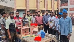 পাংশা উপজেলা স্বাস্থ্য কমপ্লেক্সে পরিষ্কার-পরিচ্ছন্নতা কার্যক্রম
