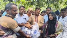 চুয়াডাঙ্গায় ঘূর্ণিঝড়ে ক্ষতিগ্রস্ত এলাকা পরিদর্শনে এমপি মাসুদ পারভেজ