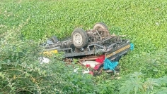 হবিগঞ্জে বাস-পিকআপ ভ্যান সংঘর্ষে নিহত ৪