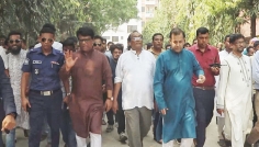 ত্রিশালে নজরুল বিশ্ববিদ্যালয় ঘুরে দেখলেন দুই প্রতিমন্ত্রী