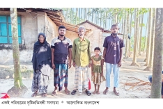 এক পরিবারের ছয় দৃষ্টি প্রতিবন্ধীর নিরন্তর সংগ্রাম  