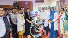 বিএমইউর নিনমাসে অত্যাধুনিক আল্ট্রাসাউন্ড মেশিন উদ্বোধন
