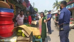 ফের ফুটপাত দখল, বোয়ালমারীতে ৪ ব্যবসায়ীকে জরিমানা